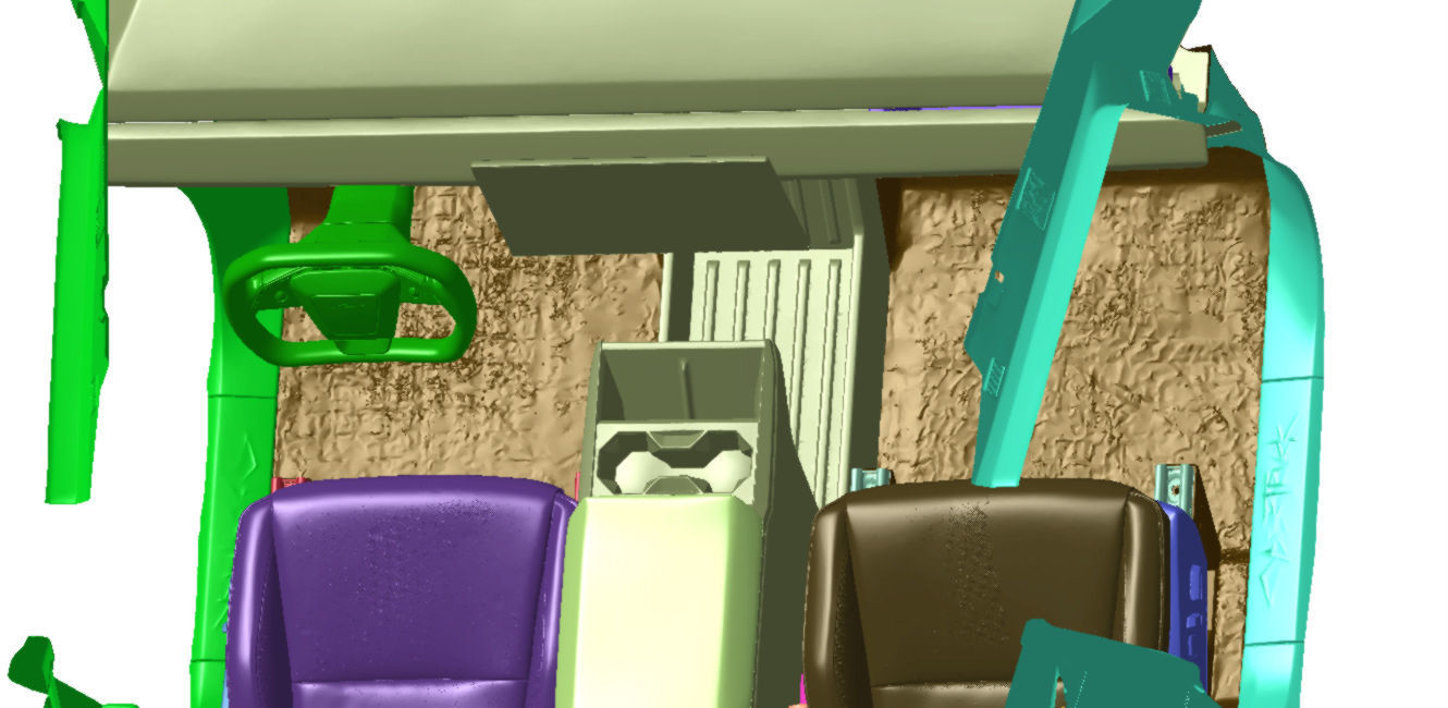 Tesla Cybertruck Foundation Edition 2024 Vehicle 3d scan data 3D model_17