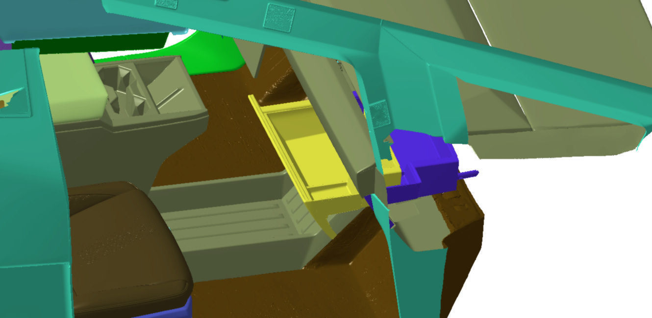 Tesla Cybertruck Foundation Edition 2024 Vehicle 3d scan data 3D model_15