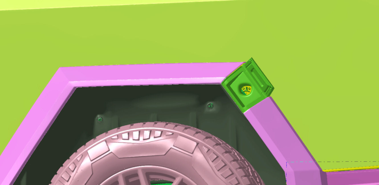 Tesla Cybertruck Foundation Edition 2024 Vehicle 3d scan data 3D model_10