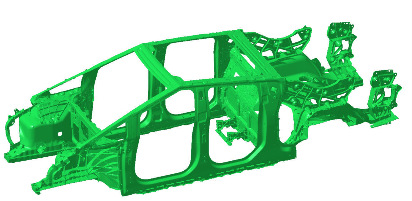 Tesla Cybertruck Foundation Edition 2024 Vehicle 3d scan data 3D model_5