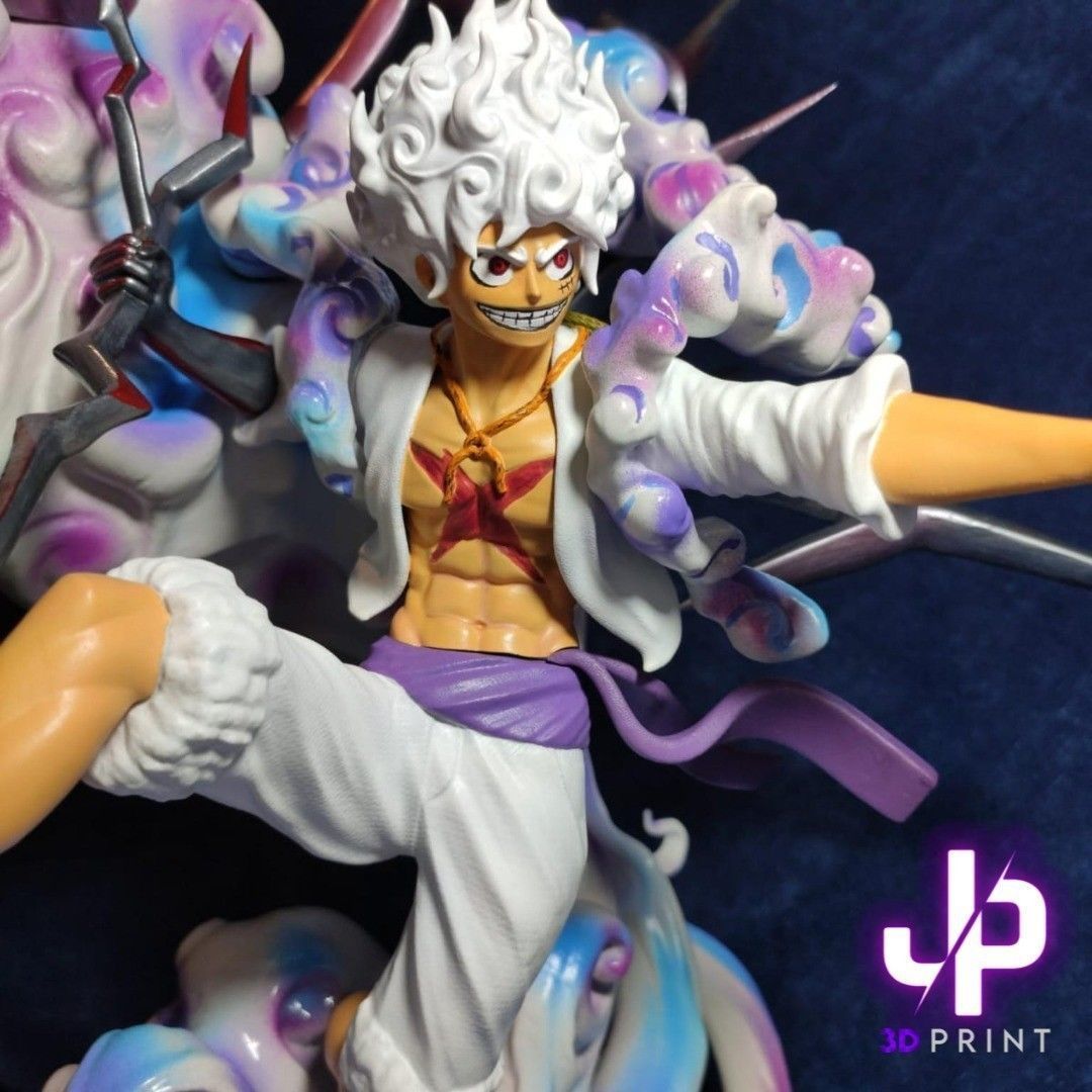 LUFFY GEAR FIVE 5 - ONE PIECE 3D PRINT MODEL 3D print model_3