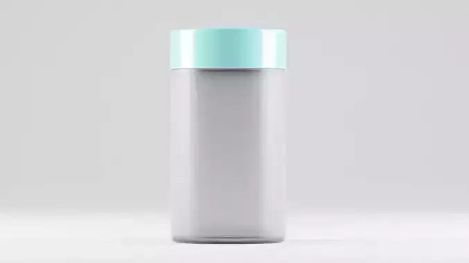 Transparent Jar 3D model