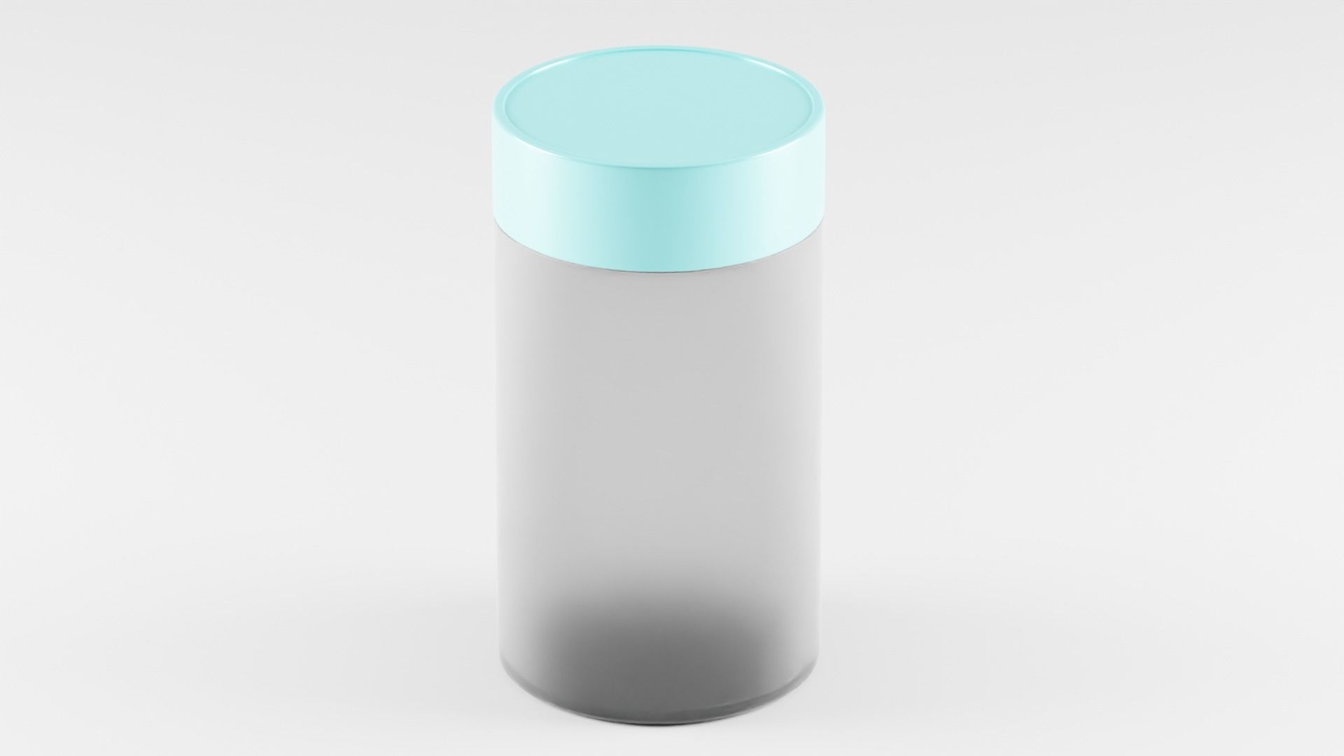Transparent Jar 3D model_1