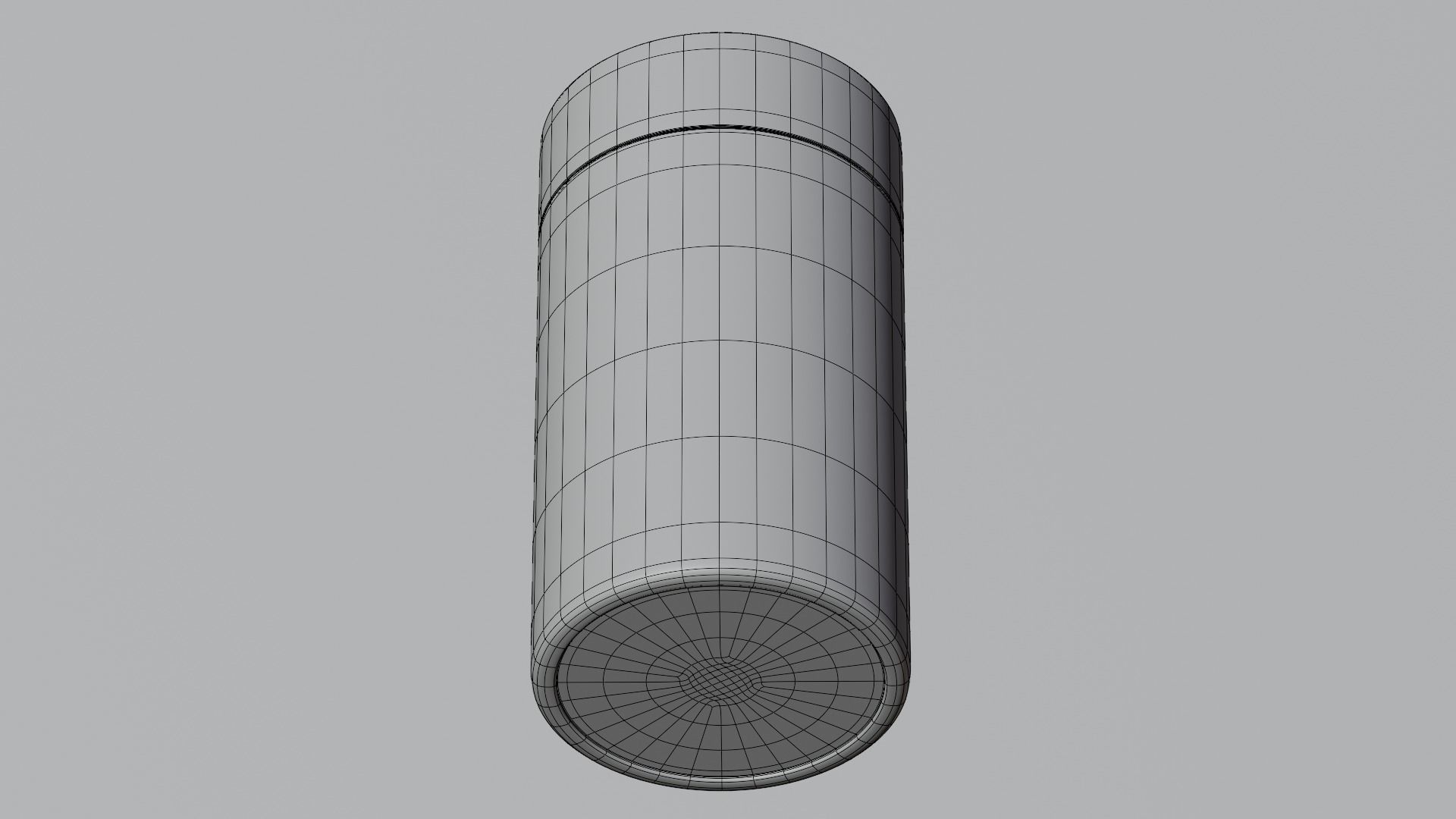 Transparent Jar 3D model_9