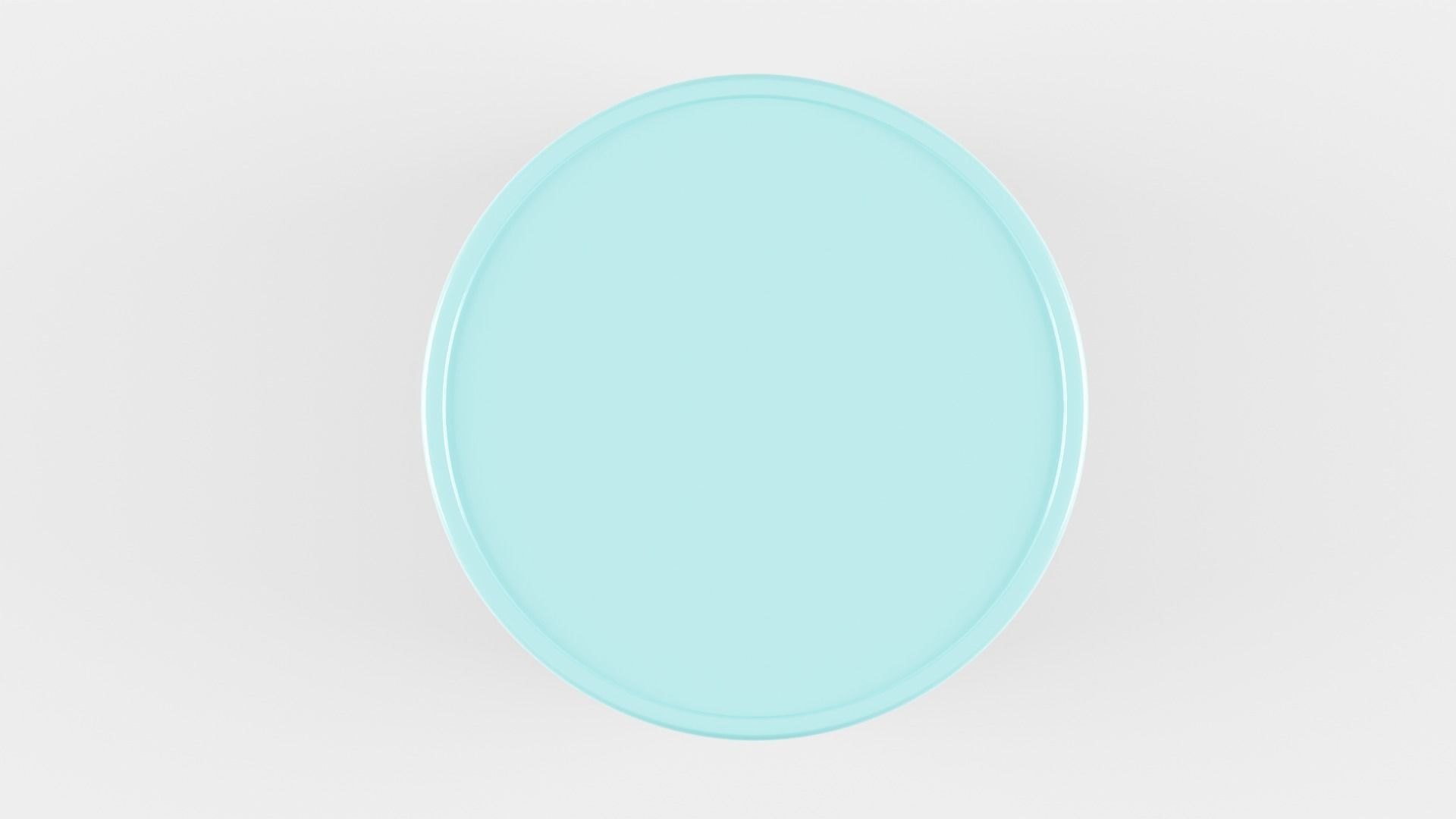 Transparent Jar 3D model_3