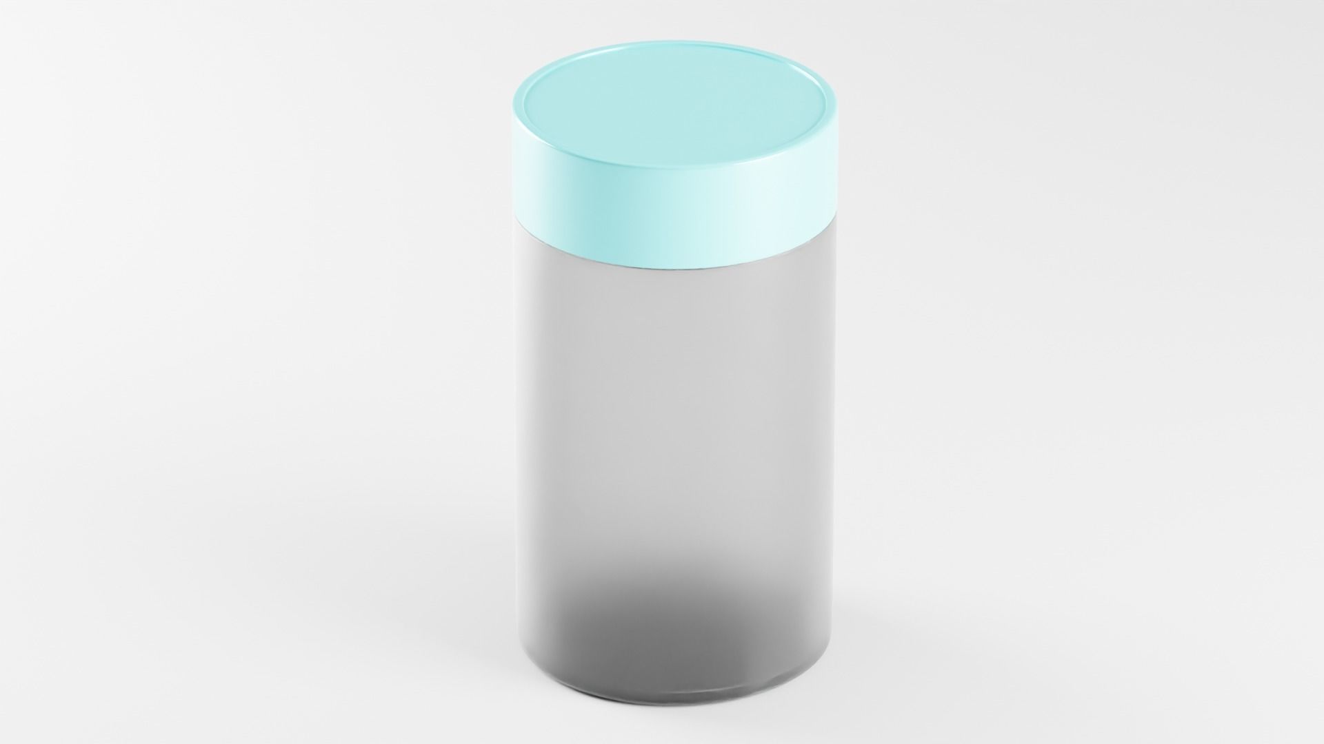 Transparent Jar 3D model_2