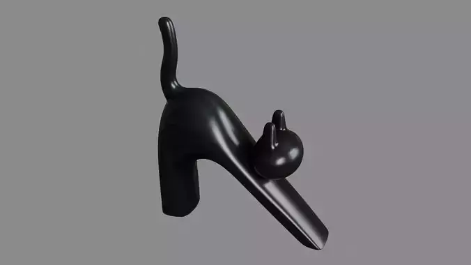 Cat decorative figurine