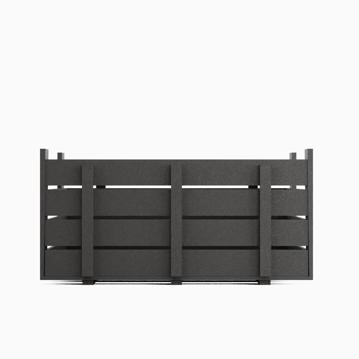 Plastic Crate 05 Low-poly 3D model_1