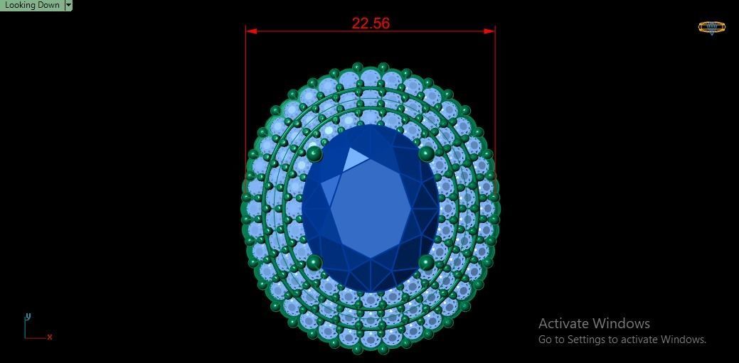 Filigree Wedding Ring 3d Printable Model 3D print model_4