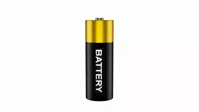 AAA Battery 3D Model