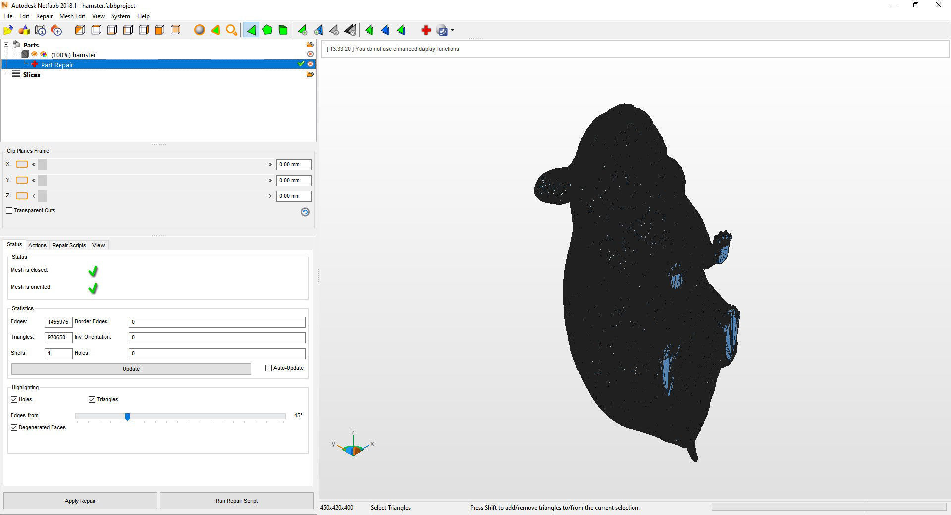 Hamster 3D print model_12