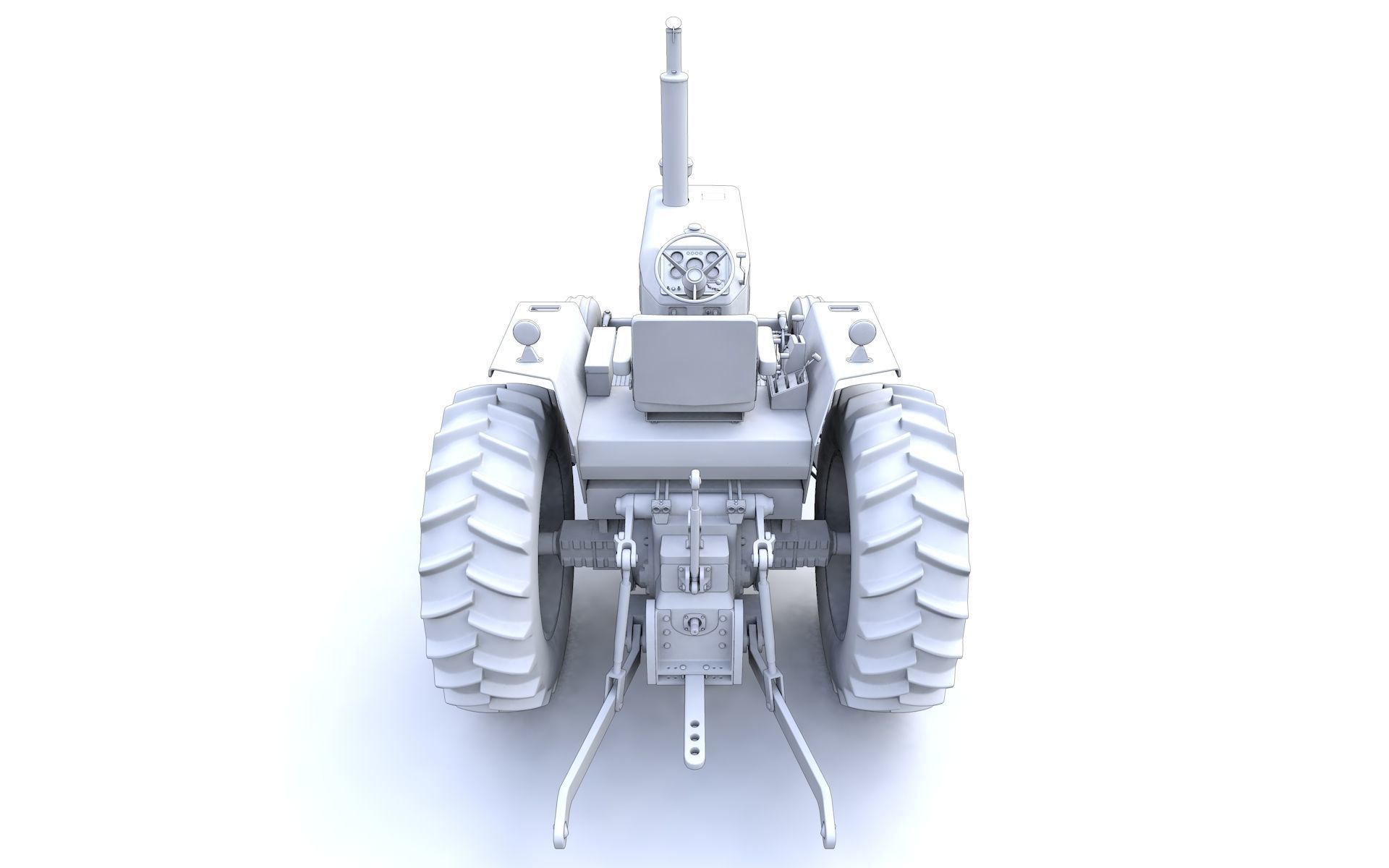 TW20 Tractor 1978 3D model_27