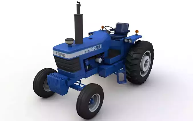 TW20 Tractor 1978 3D model
