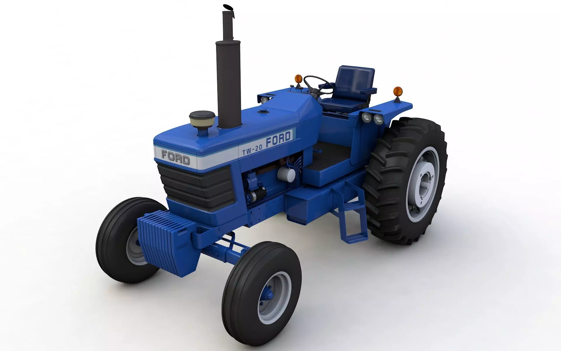 TW20 Tractor 1978 3D model_0