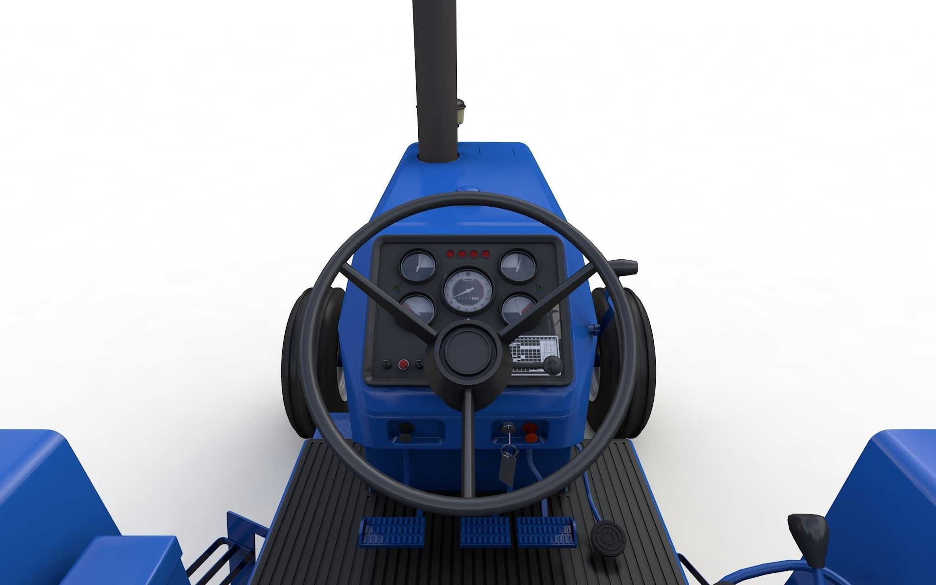TW20 Tractor 1978 3D model_4