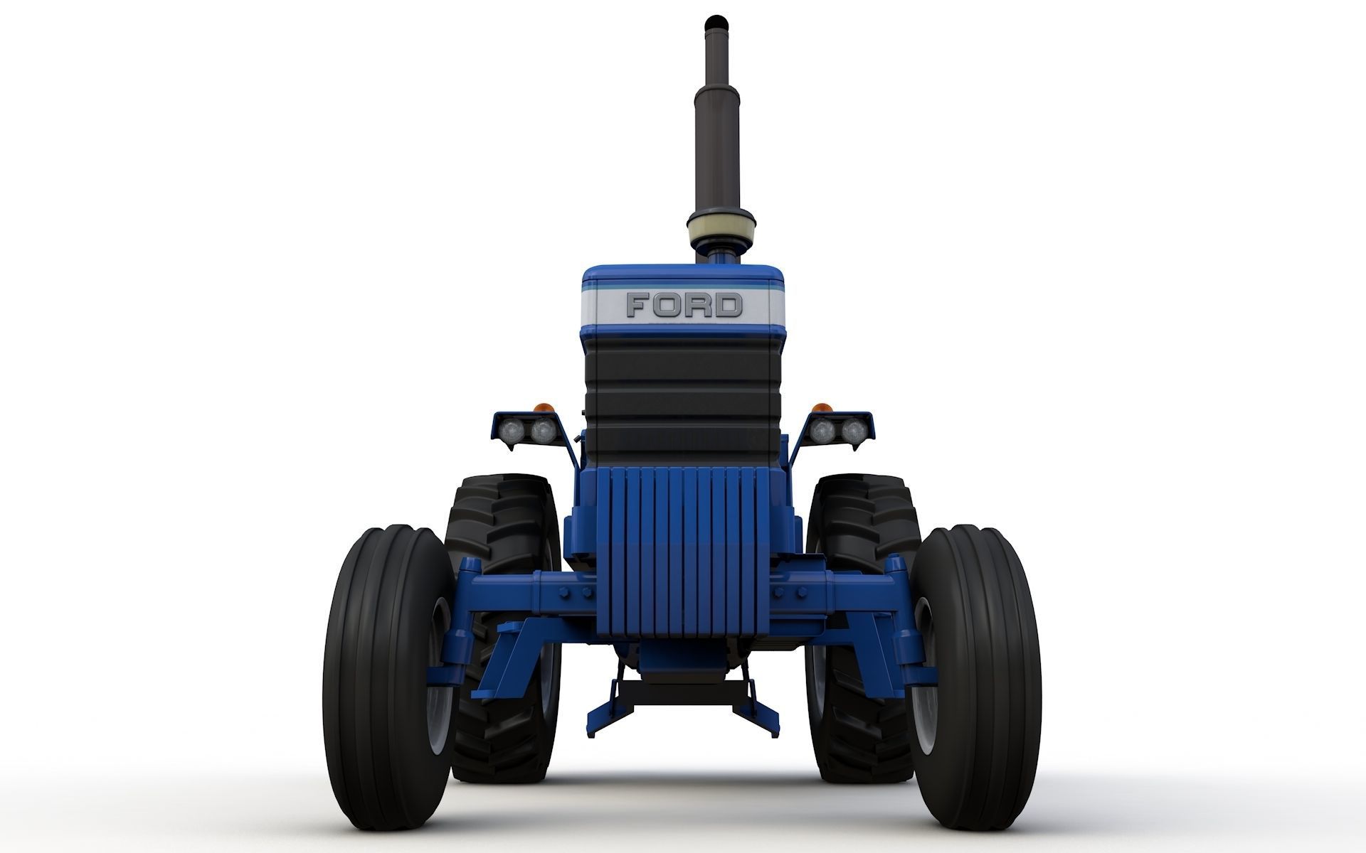 TW20 Tractor 1978 3D model_22