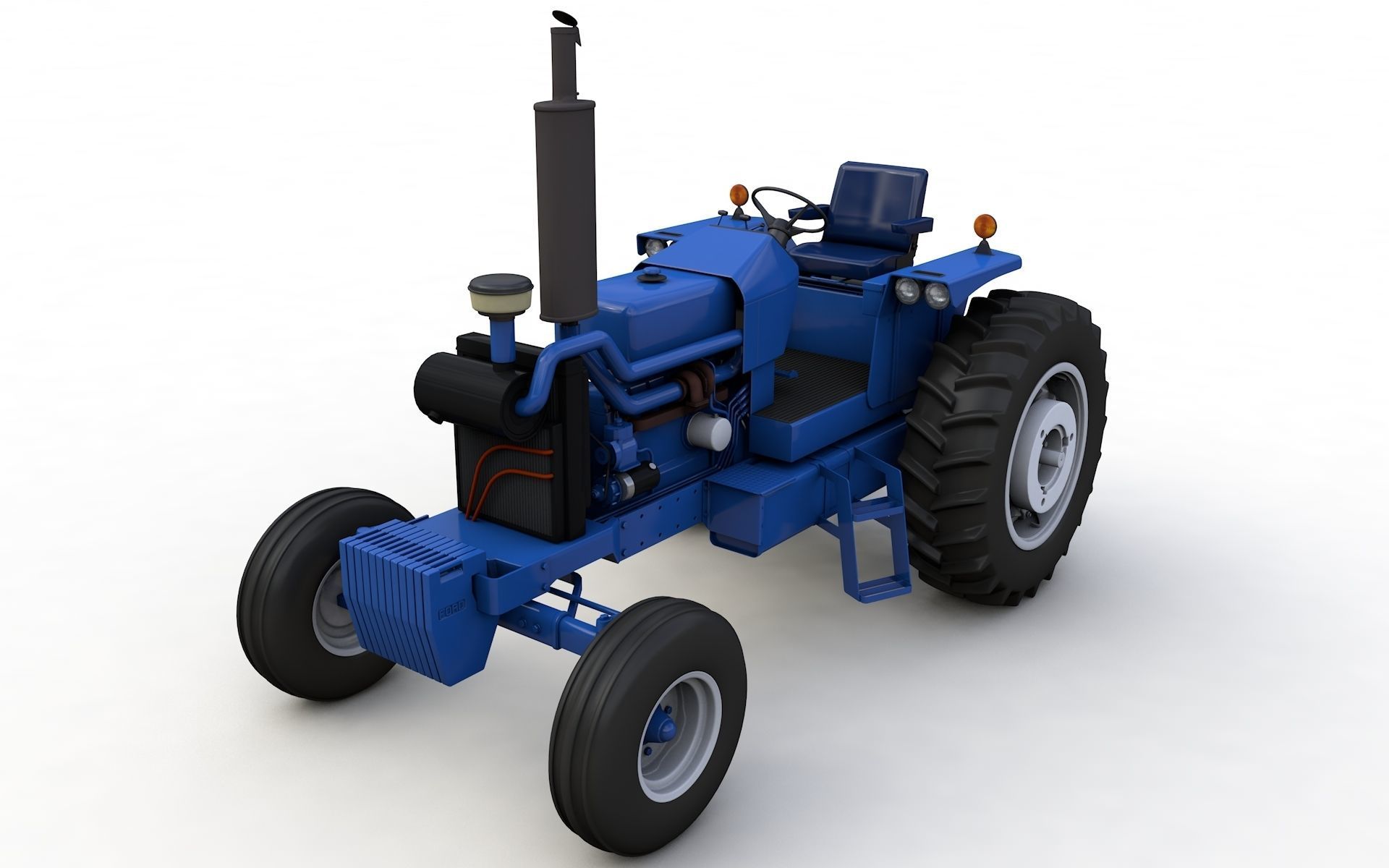 TW20 Tractor 1978 3D model_1