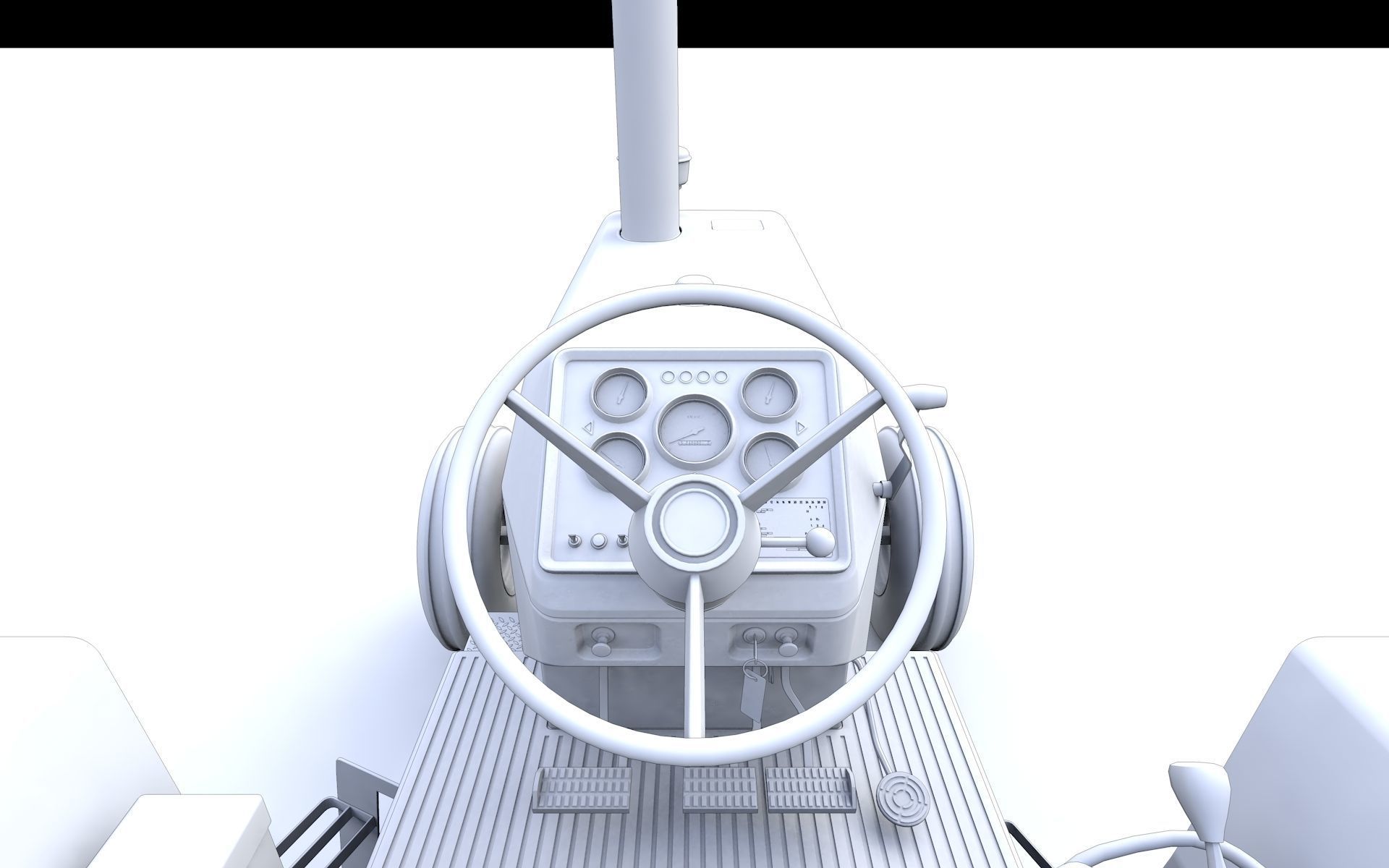 TW20 Tractor 1978 3D model_6