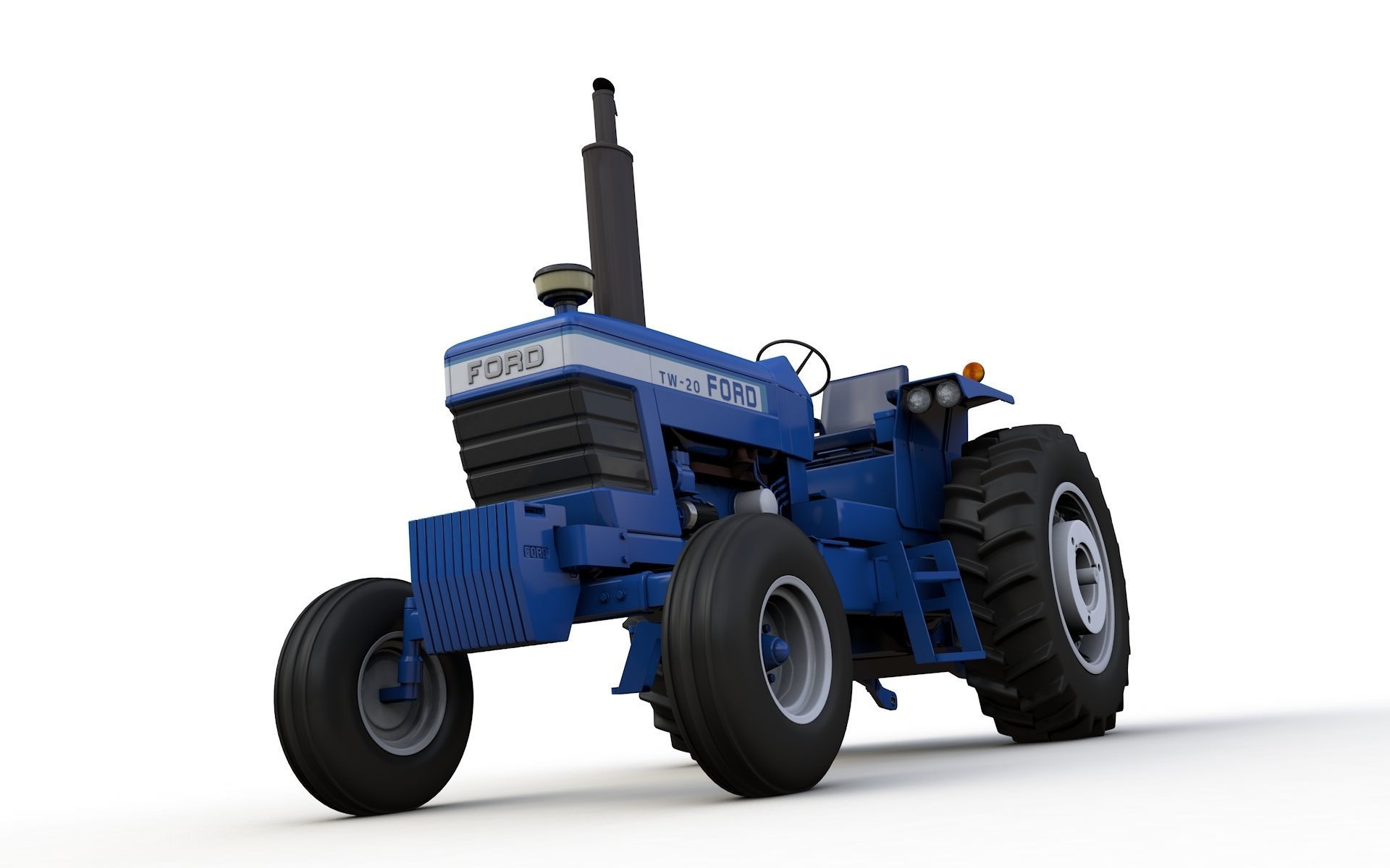 TW20 Tractor 1978 3D model_18