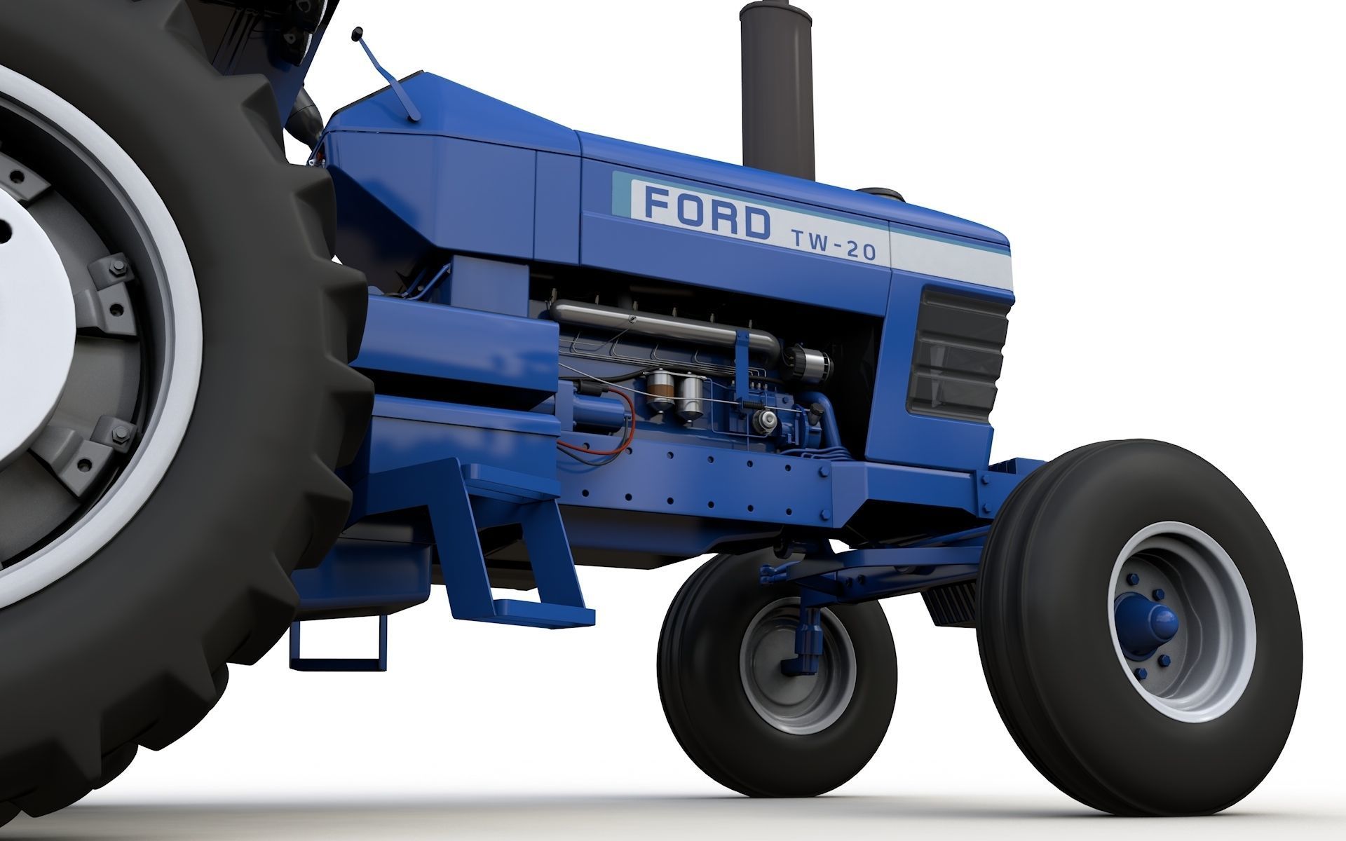 TW20 Tractor 1978 3D model_24