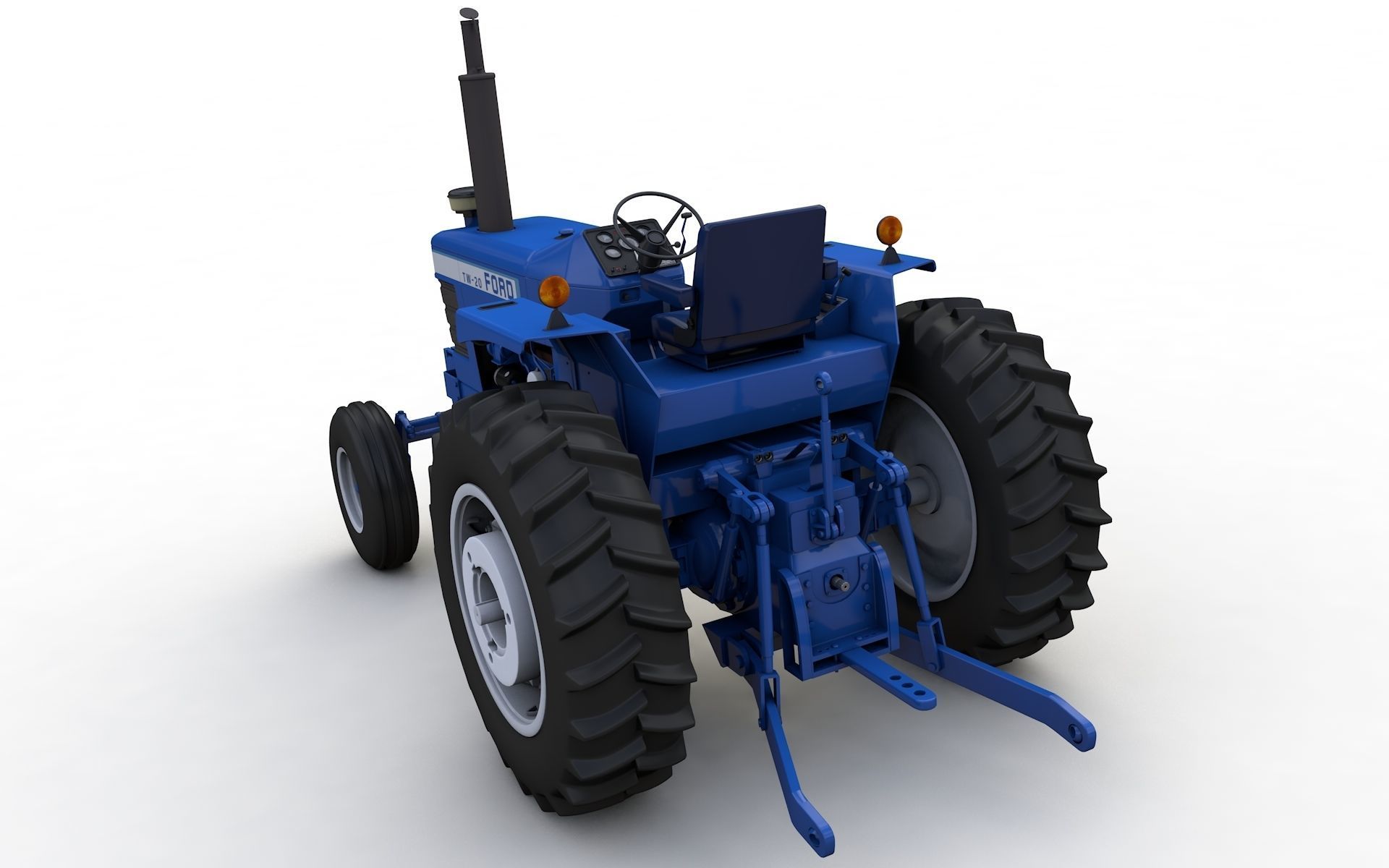 TW20 Tractor 1978 3D model_19