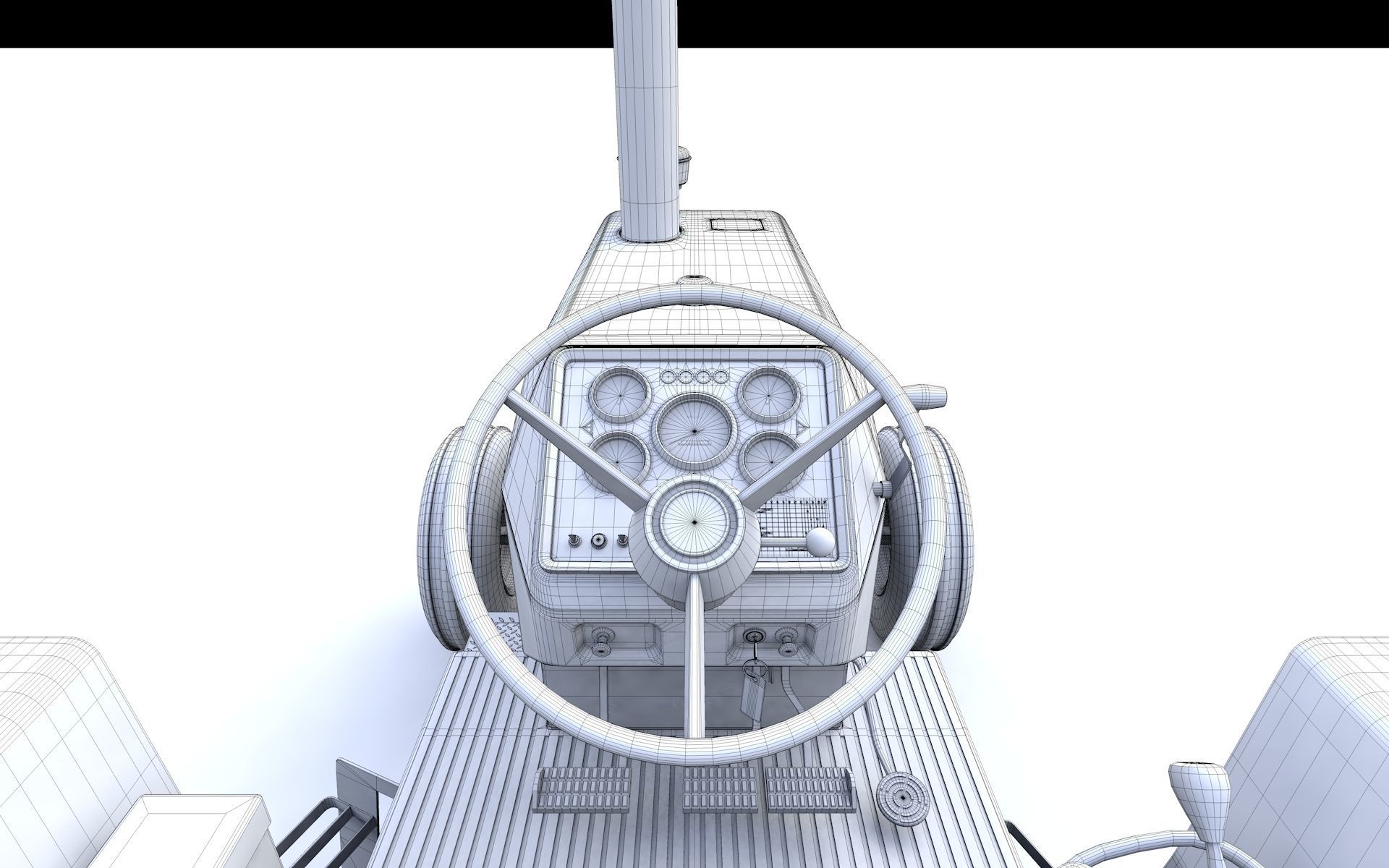 TW20 Tractor 1978 3D model_5