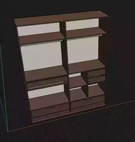 almirah Free 3D model