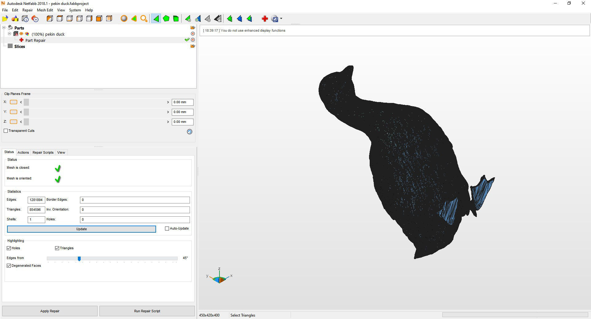 pekin duck 3D print model_13