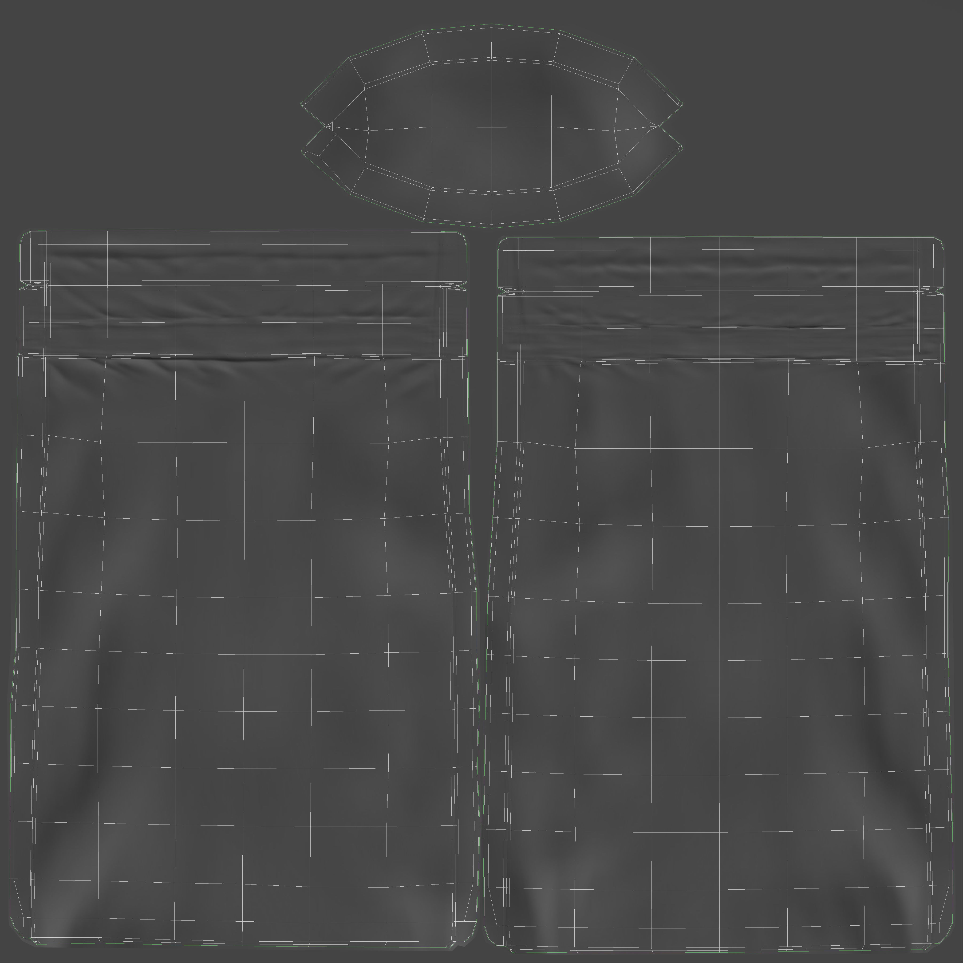 stand up pouch v14 PBR 3D model_6