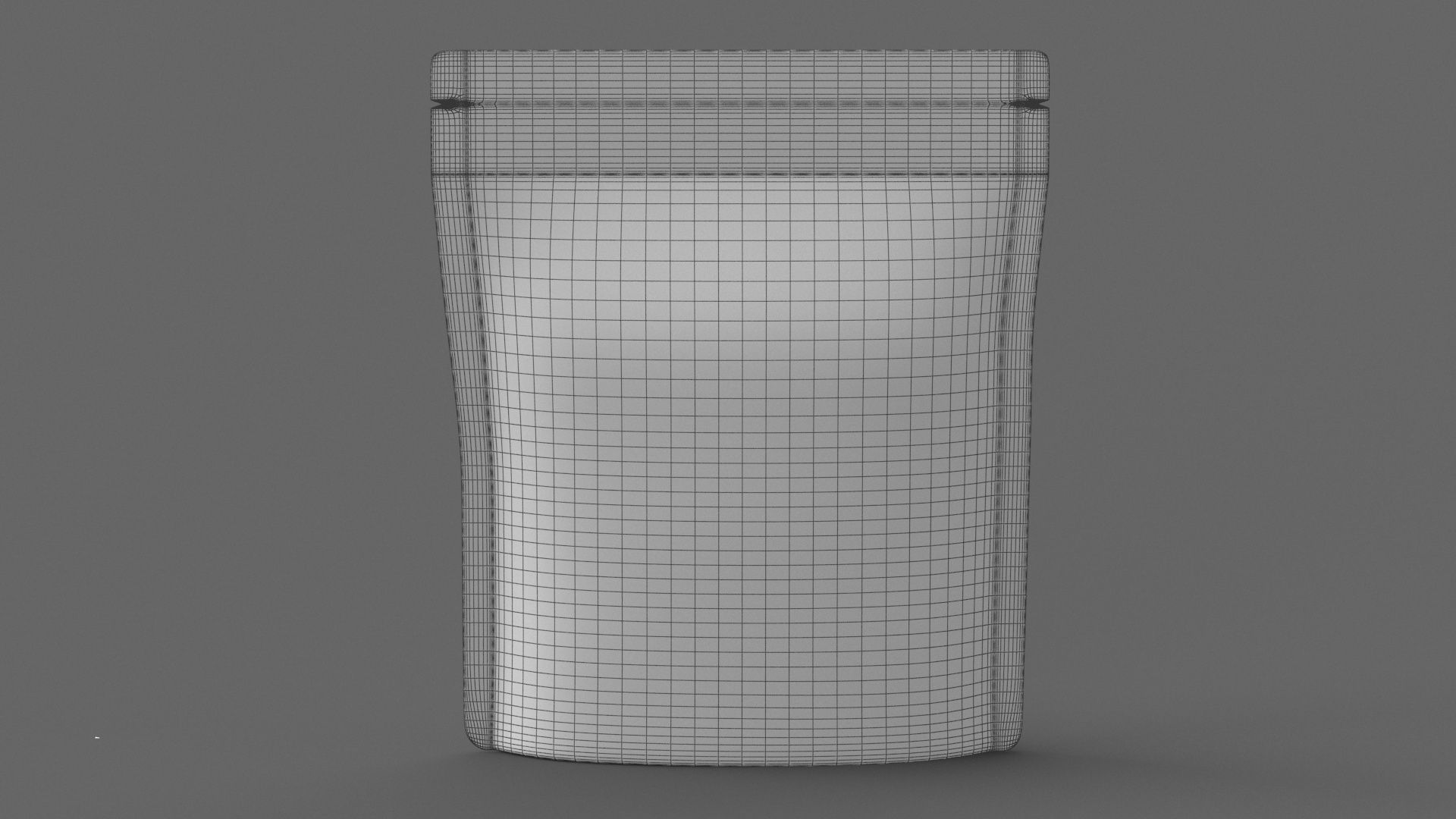 stand up pouch v14 PBR 3D model_8