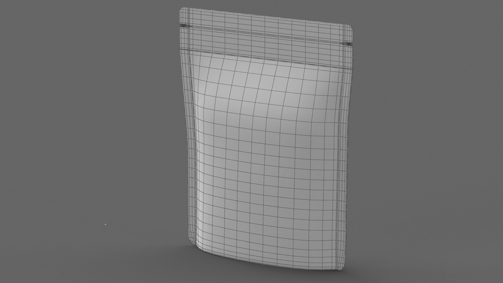 stand up pouch v14 PBR 3D model_9