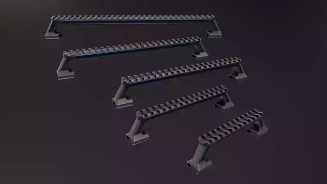 Picatinny Rail Riser Handle