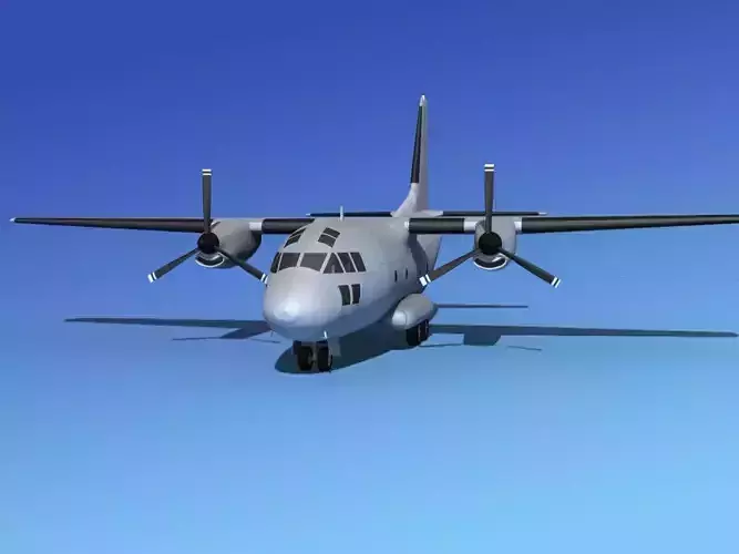 Alenia C-27A Spartan Bare Metal 3D model