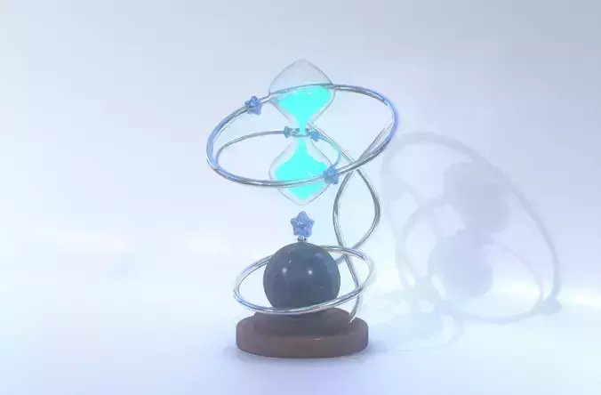 Outer space theme Hourglass