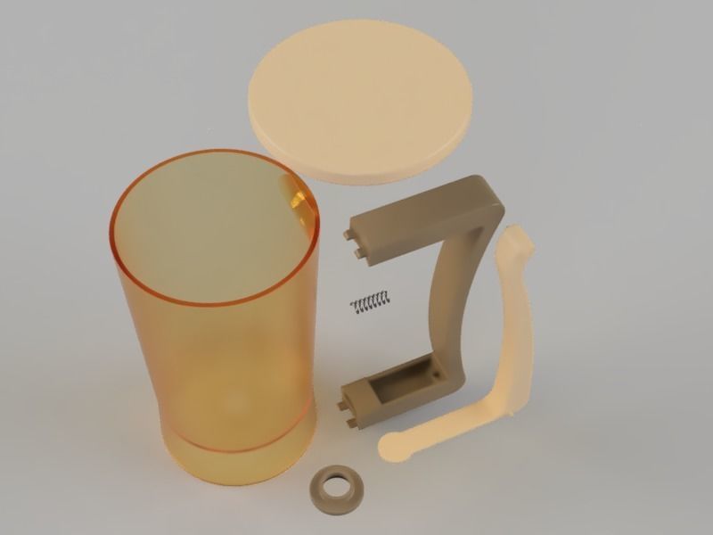 Batter Dispenser 3D print model_8