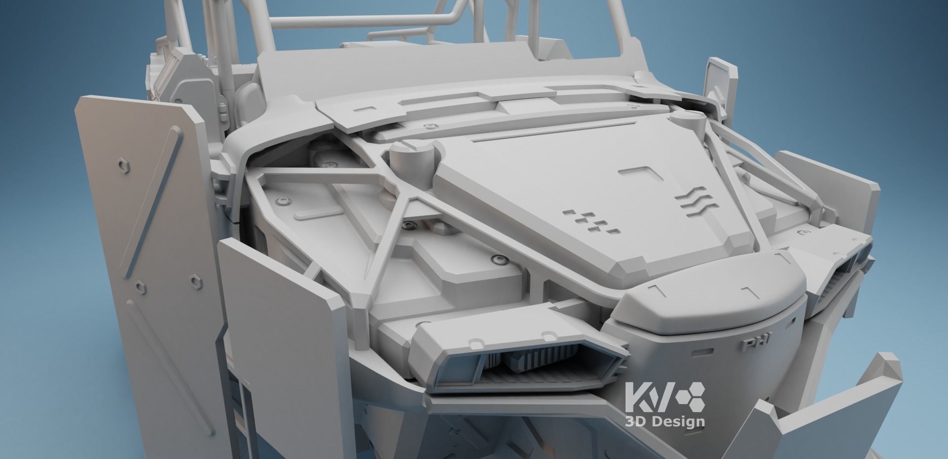 KV-Death Stranding-Cicada PHI 3D print model_7