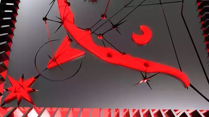 Zodiac NFC Series - Sagittarius Tag 3D print model