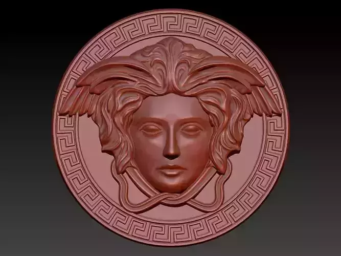 Medusa pendant Necklace Pendant Charm Bracelet Jewelry  3D print model