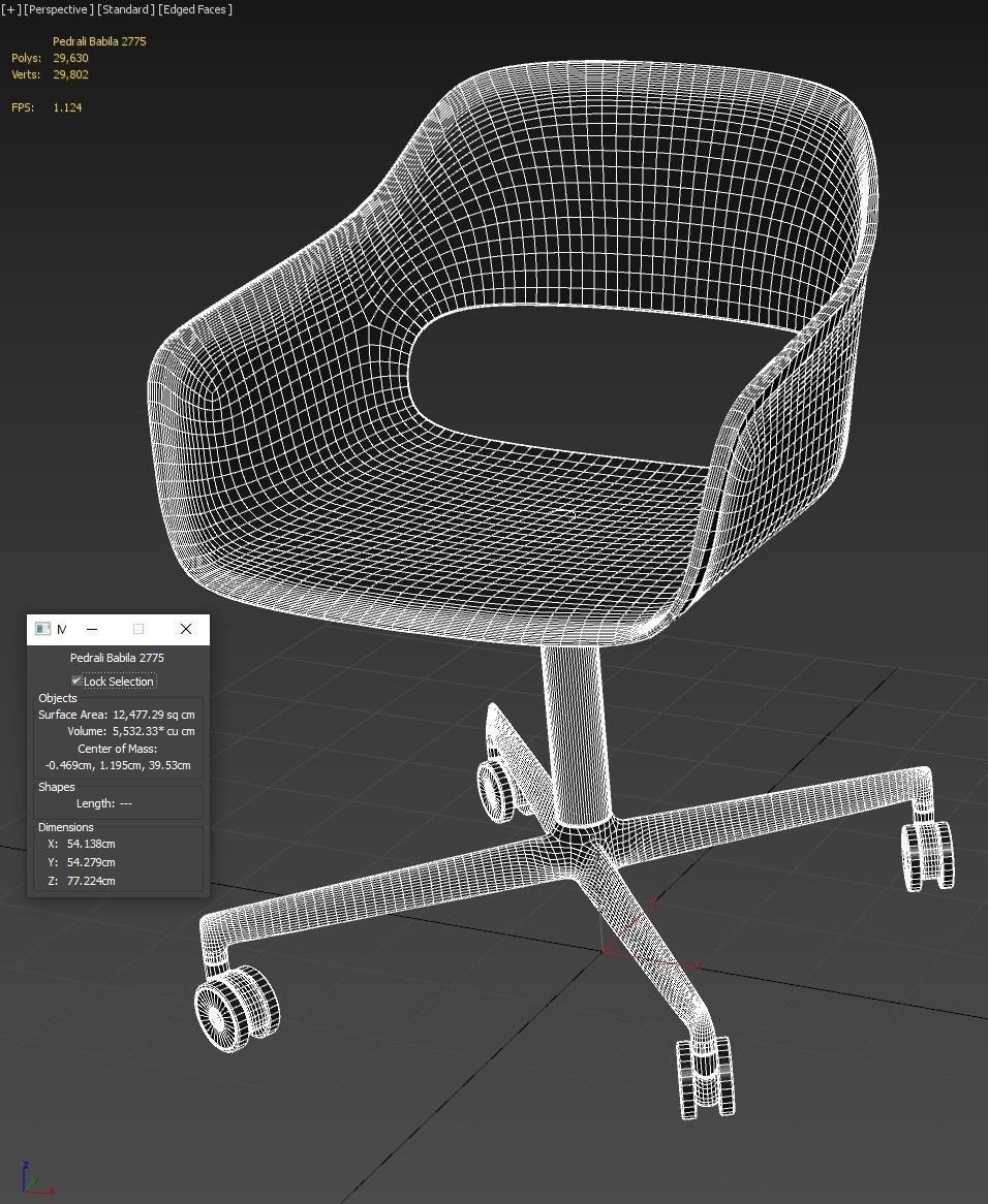Chair 3D model_9