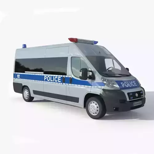 Fiat Ducato Van Police