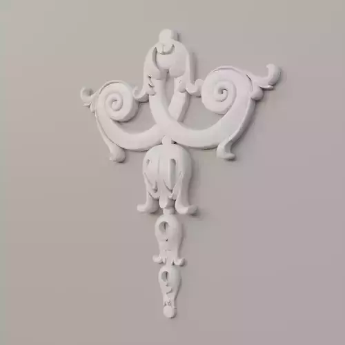 Decor molding 01 3D model