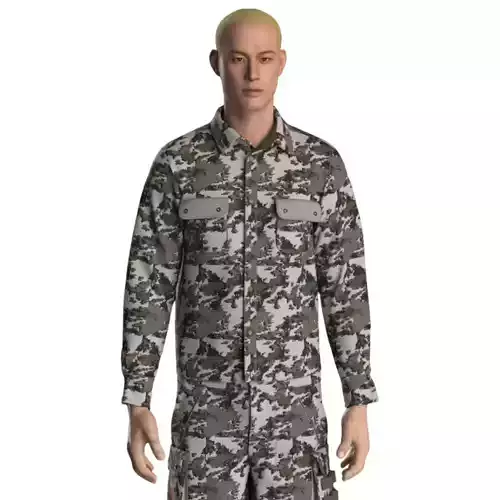 Urban Digital Camo Shirt