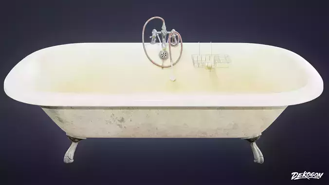 SUBURBS - Bathtub Iron - LOW POLY AND NANITE