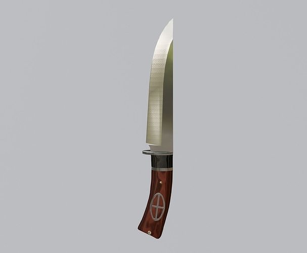 Hunting knife 3D model