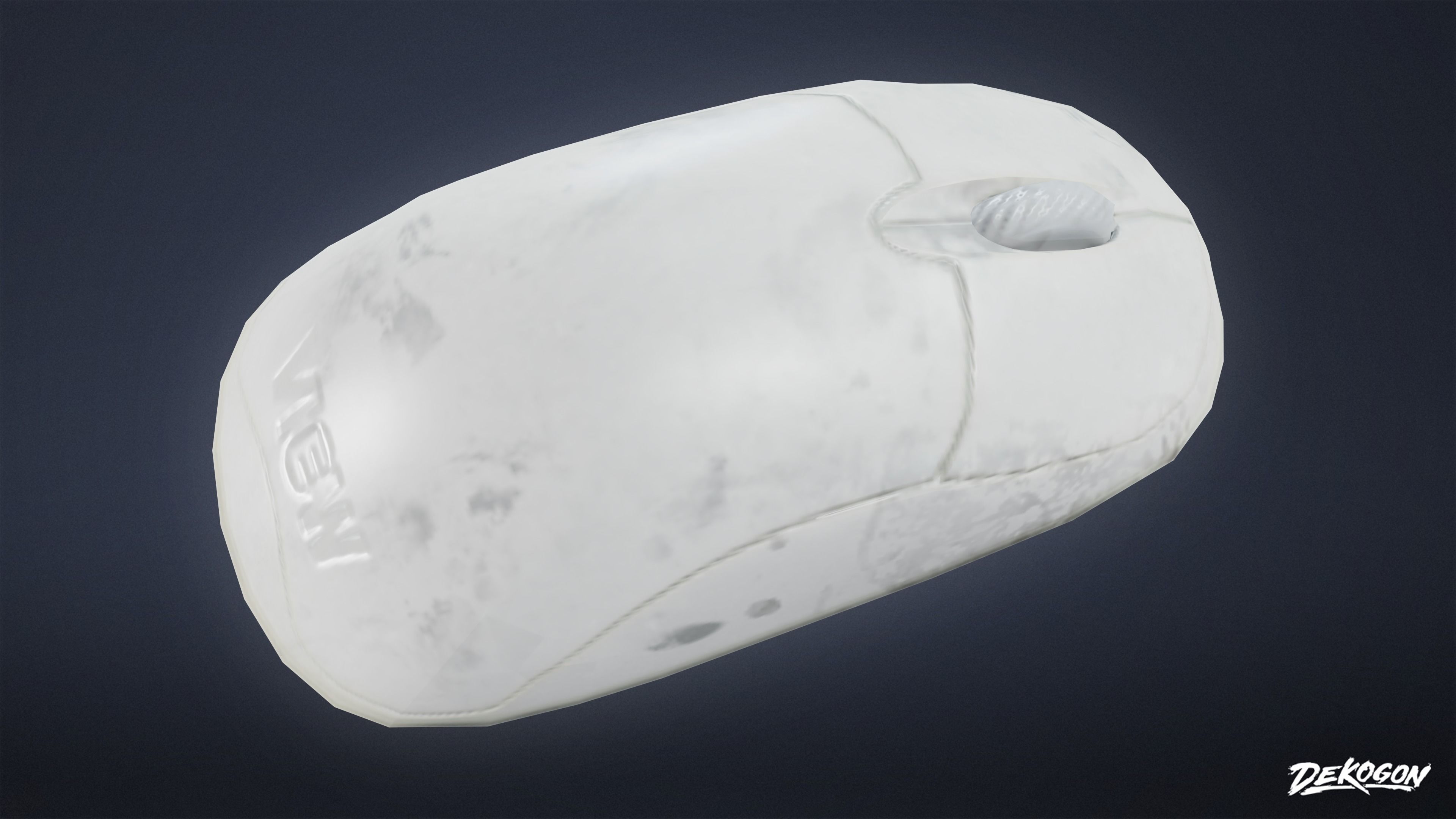 FIRING RANGE - Computer Set 01 - LOW POLY Low-poly 3D model_9