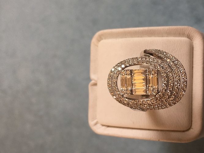 Ring collection 3D print model
