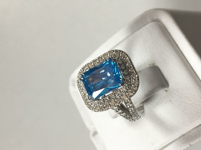 Ring collection 3D print model