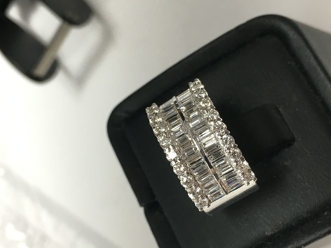 Ring collection 3D print model