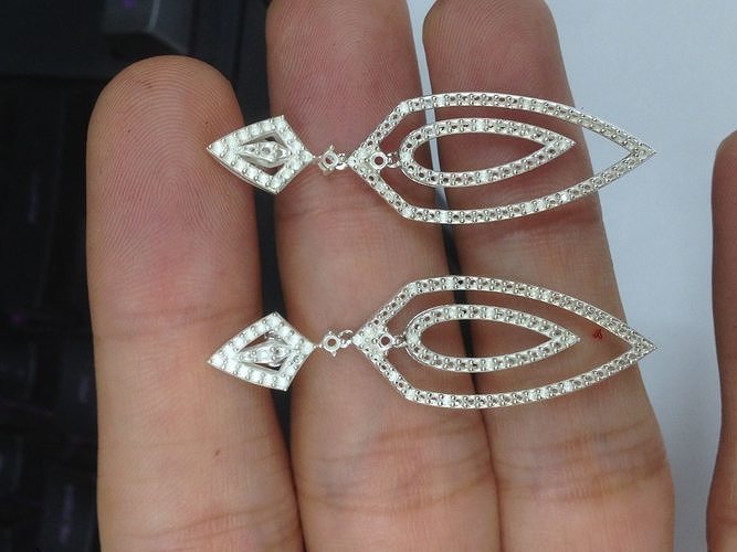 Earring collection 3D print model