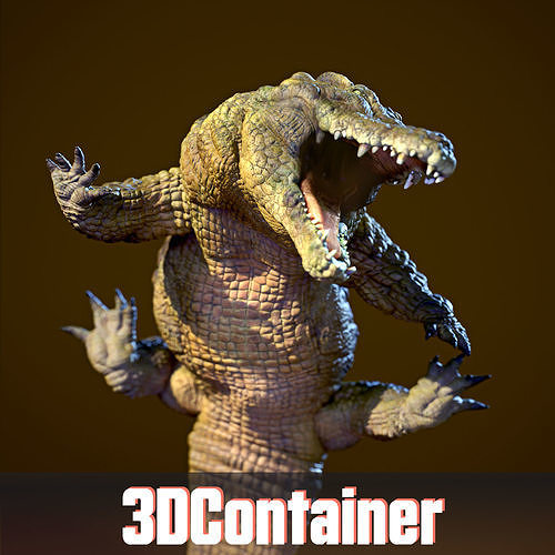 Crodocile 3D print model